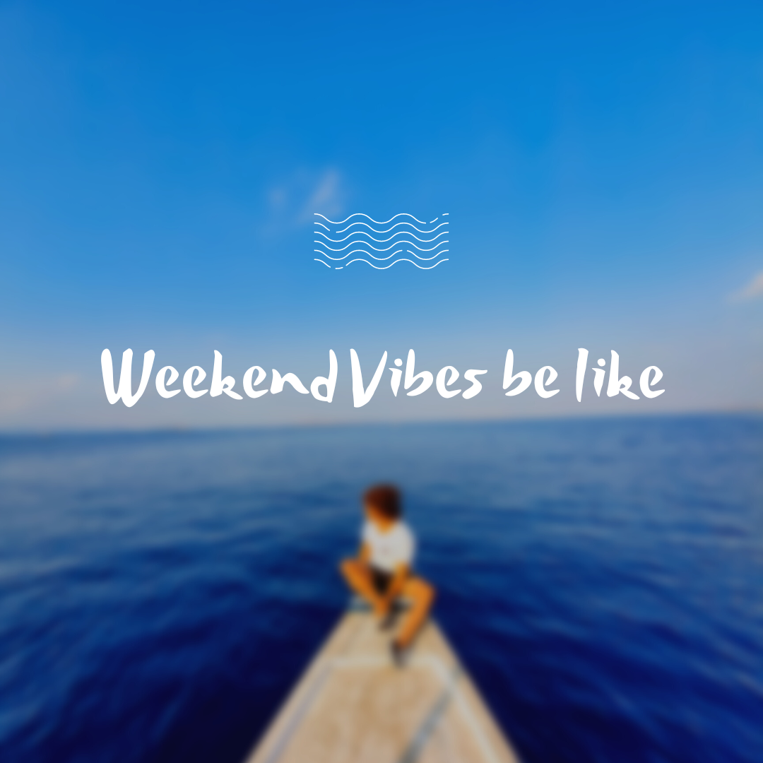 Enjoying the long weekend vibes 😎 🏝️ 🌞